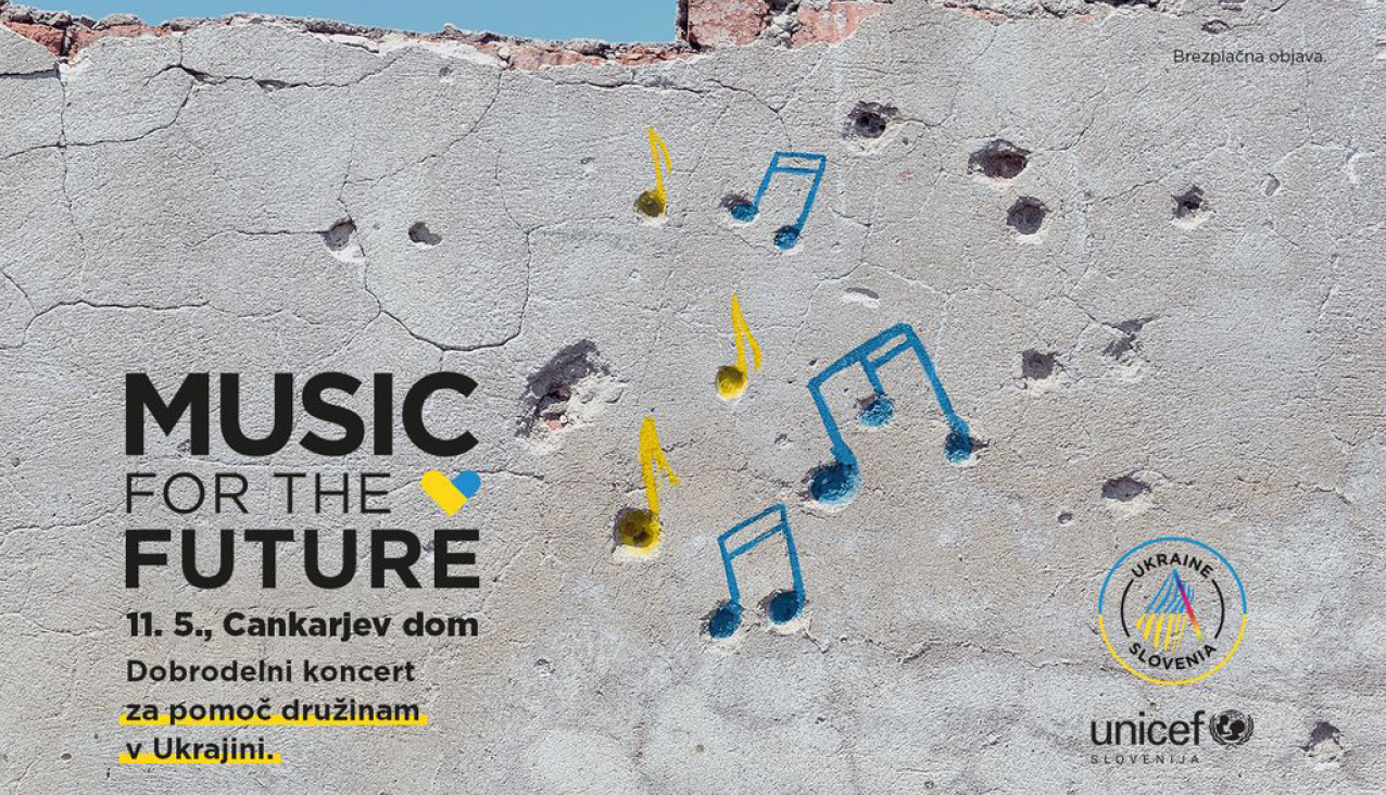 »Za njih je glasba prihodnost, za nas priložnost, da pomagamo otrokom iz Ukrajine.«