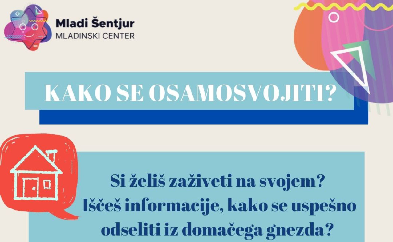 Vabilo na delavnico: Kako se osamosvojiti?