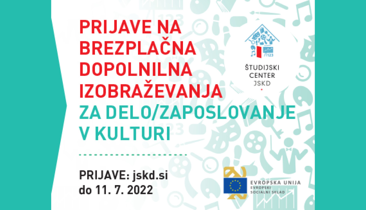Dopolnilna izobraževanja za delo/zaposlovanje v kulturi za mlade
