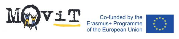 Logotipa programa Erasmus+ in NA Movit