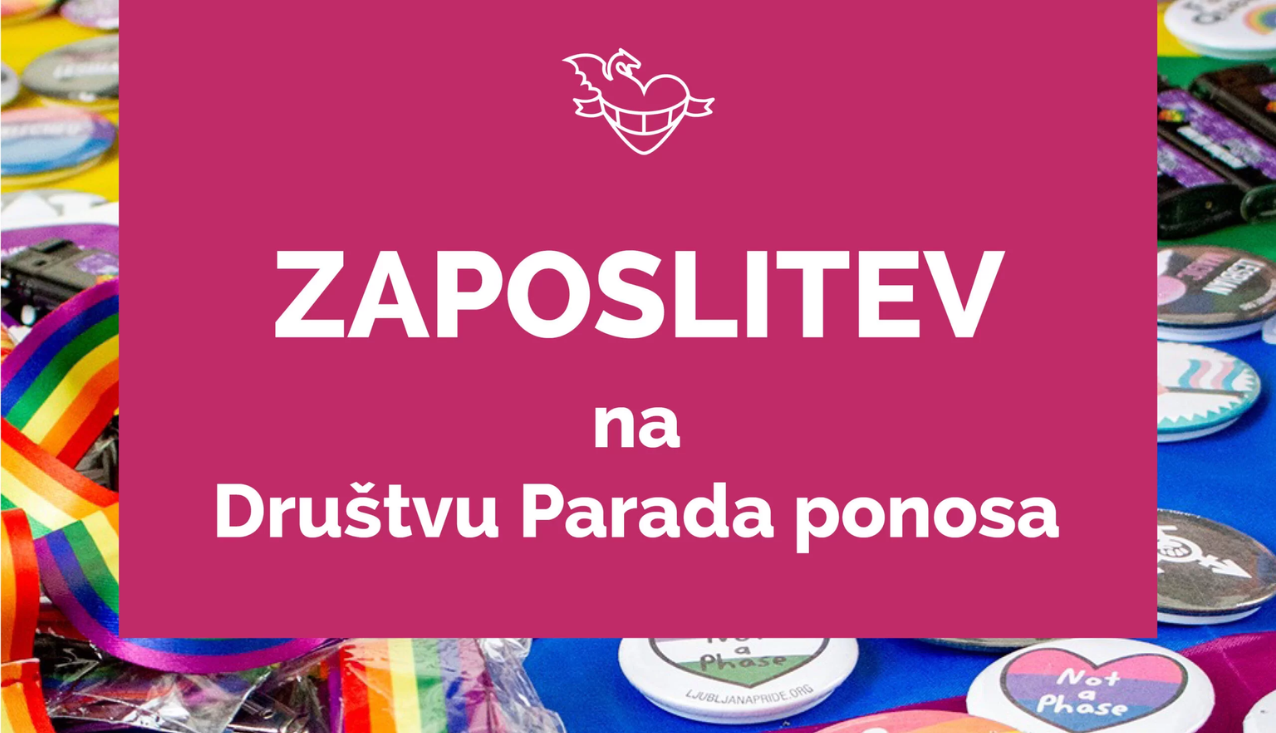 zaposlitev društvo parada ponosa