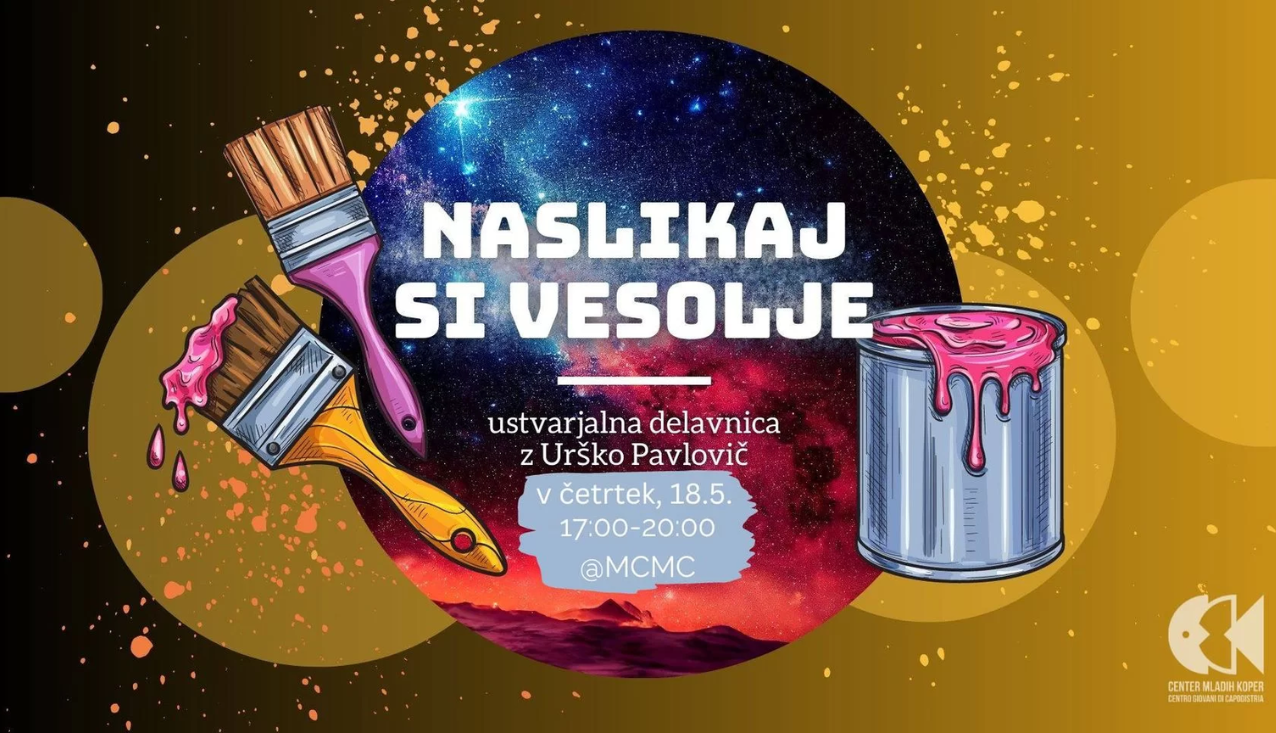 naslikaj si vesolje