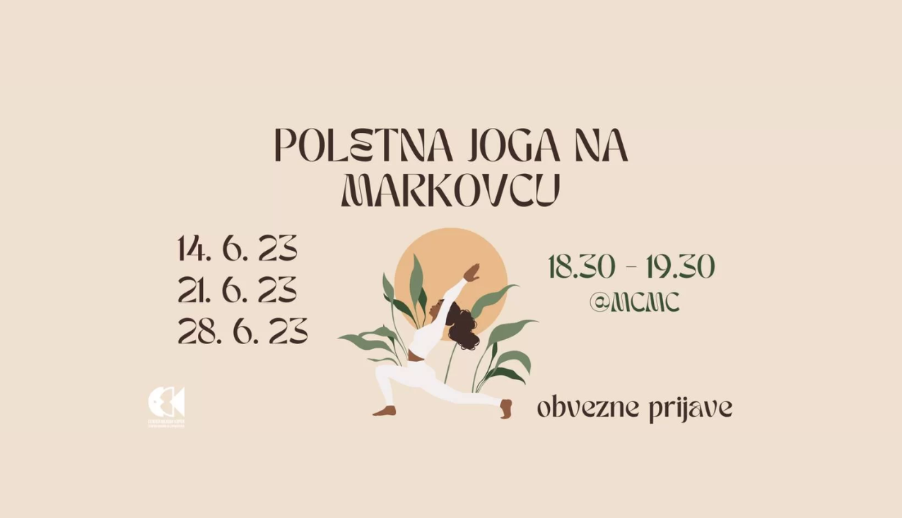 poletna joga na Markovcu