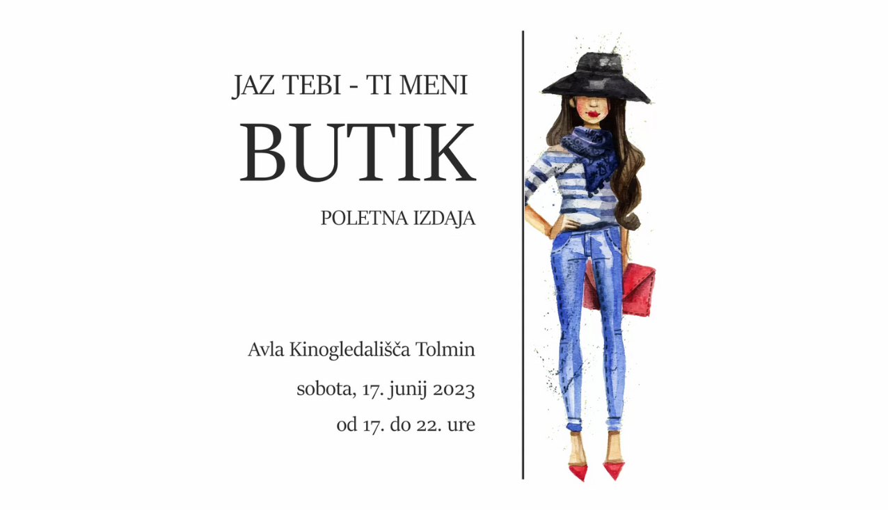 jaz tebi - ti meni poletni butik