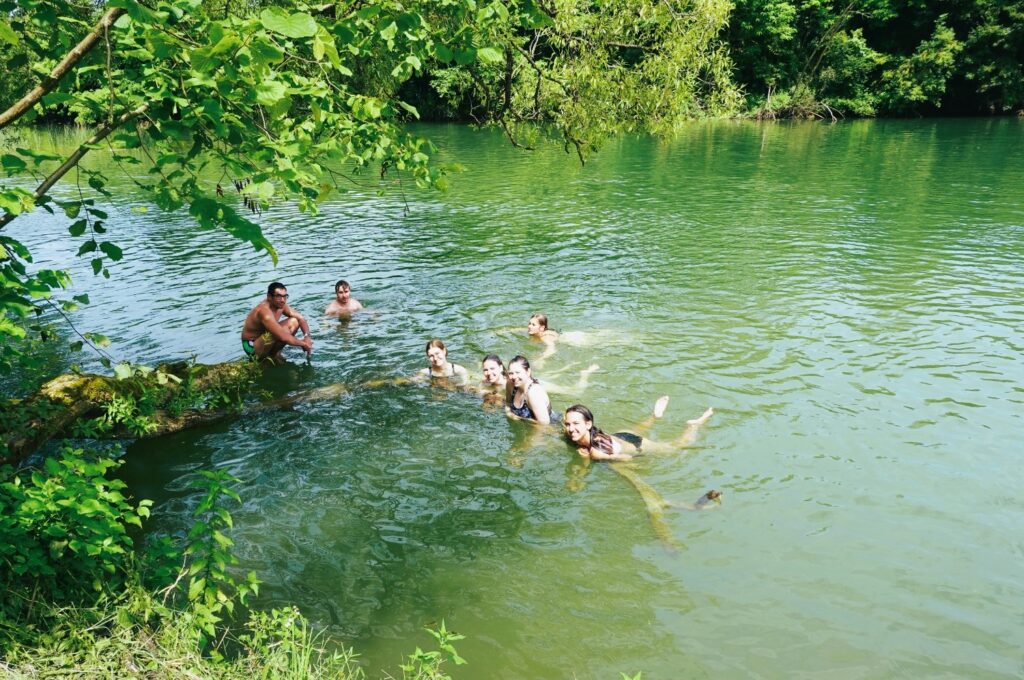 Plavanje na Krki