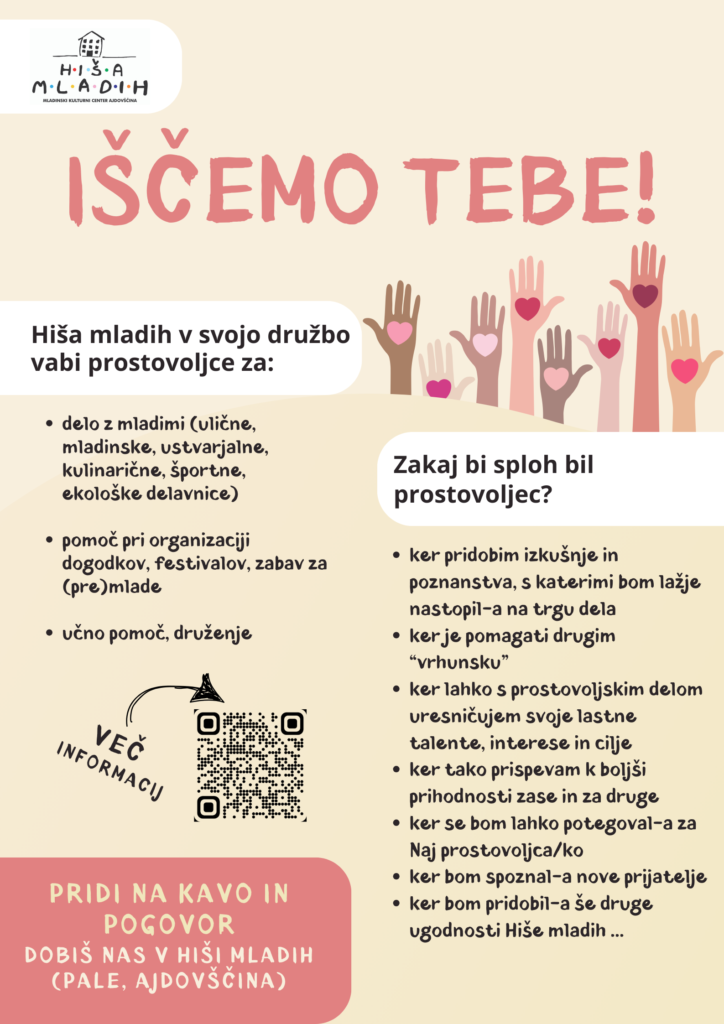 Hiša mladih prostovoljci