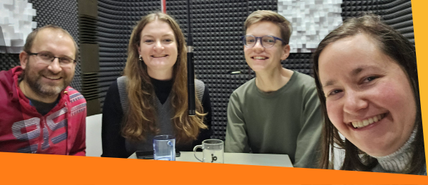 snemanje podkasta v studiu