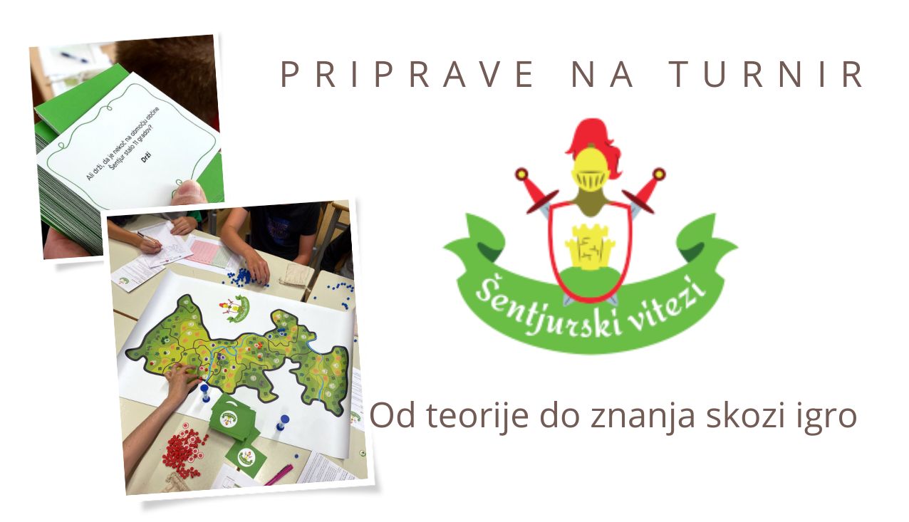 Mladinski center Šentjur vodi teoretične priprave za igro in turnir.