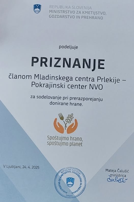 priznanje