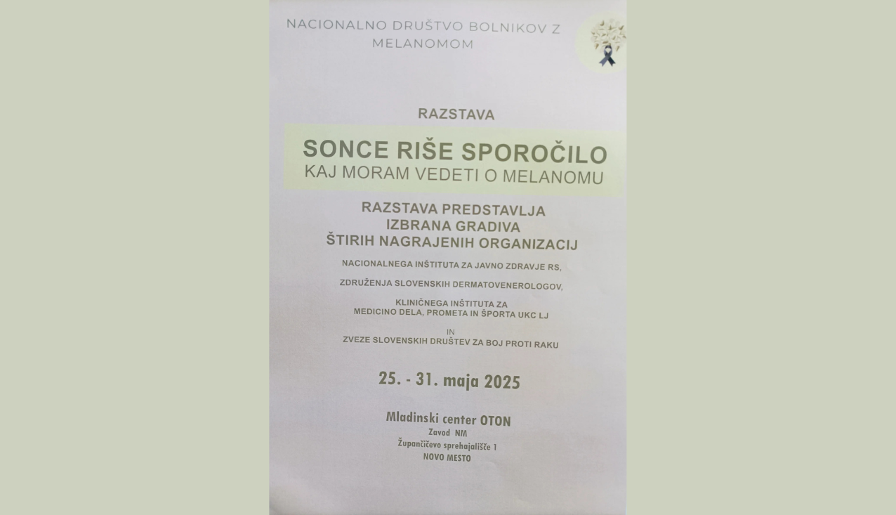 plakat razstave