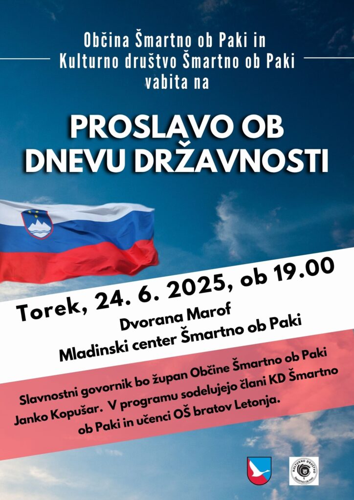 plakat proslave ob dnevu državnosti