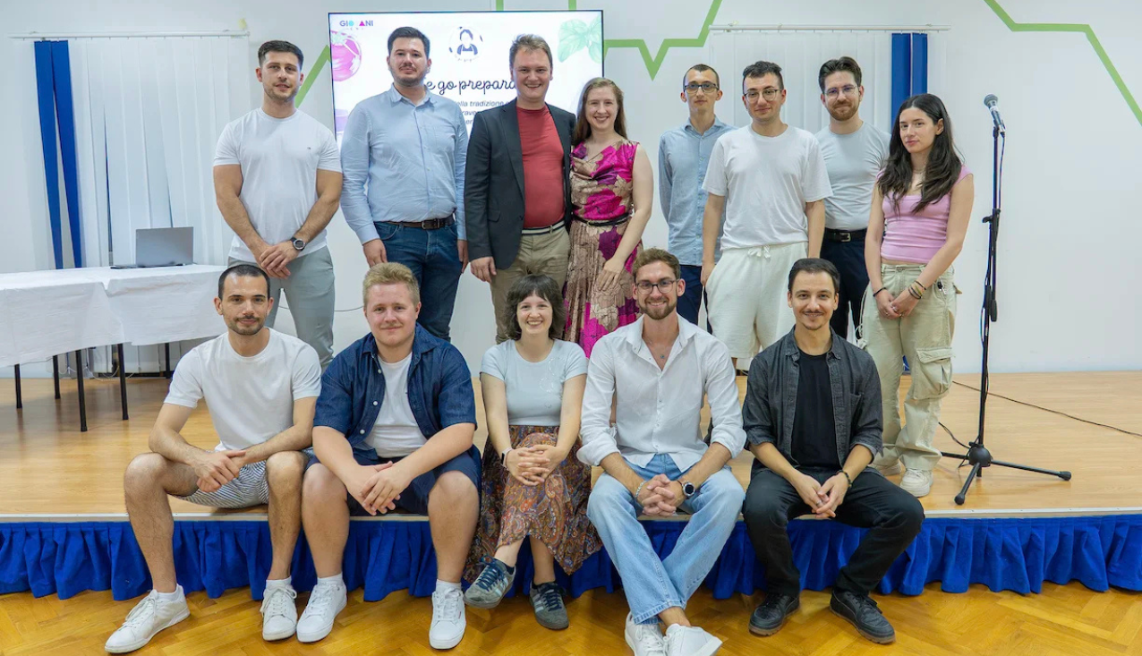 Organizatorji dogodka ter pomočniki pri projektu Te go preparà