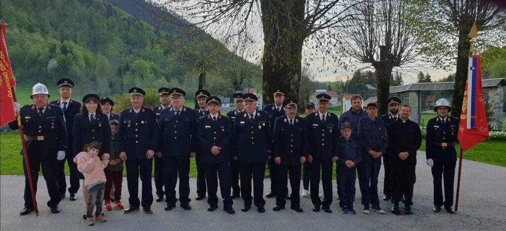Nekateri gasilci PGD Črni Vrh