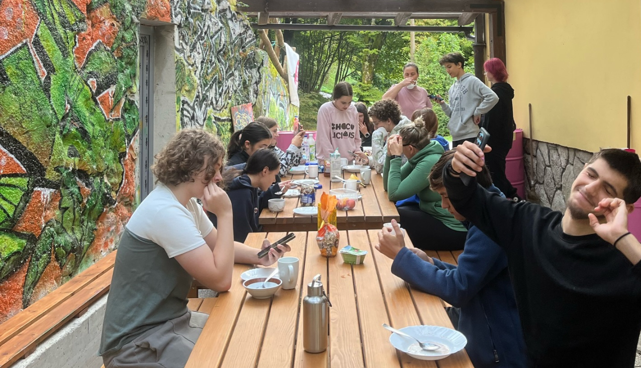 udeleženci treninga