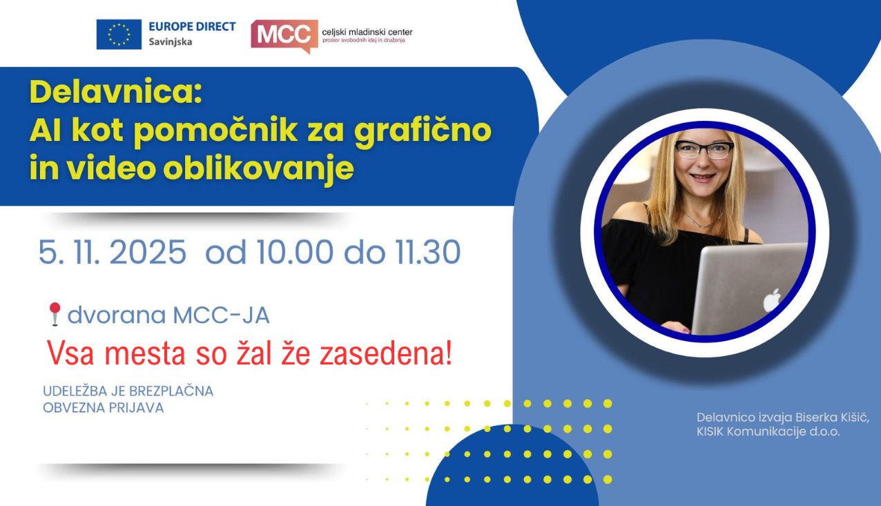 ai kot pomocnik - delavnica v celju