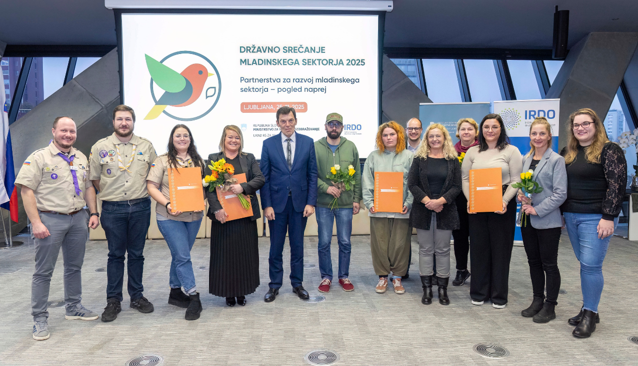 Državno srečanje mladinskega sektorja 2025 - vsi nagrajenci