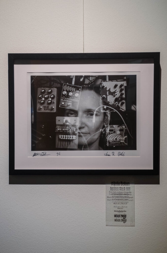 Aljoša Bokan in Mario Karlovčec: Signature (portret Nine R. Orlić)
Foto: Miha Petek