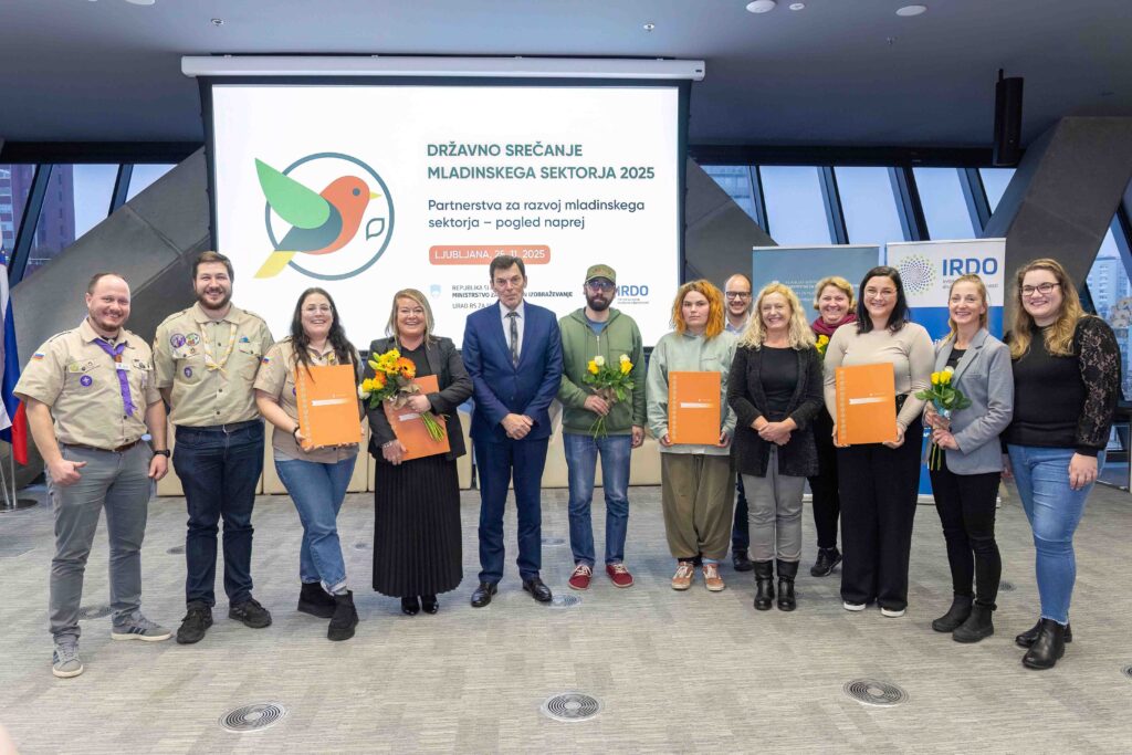 skupinska slika nagrajencev