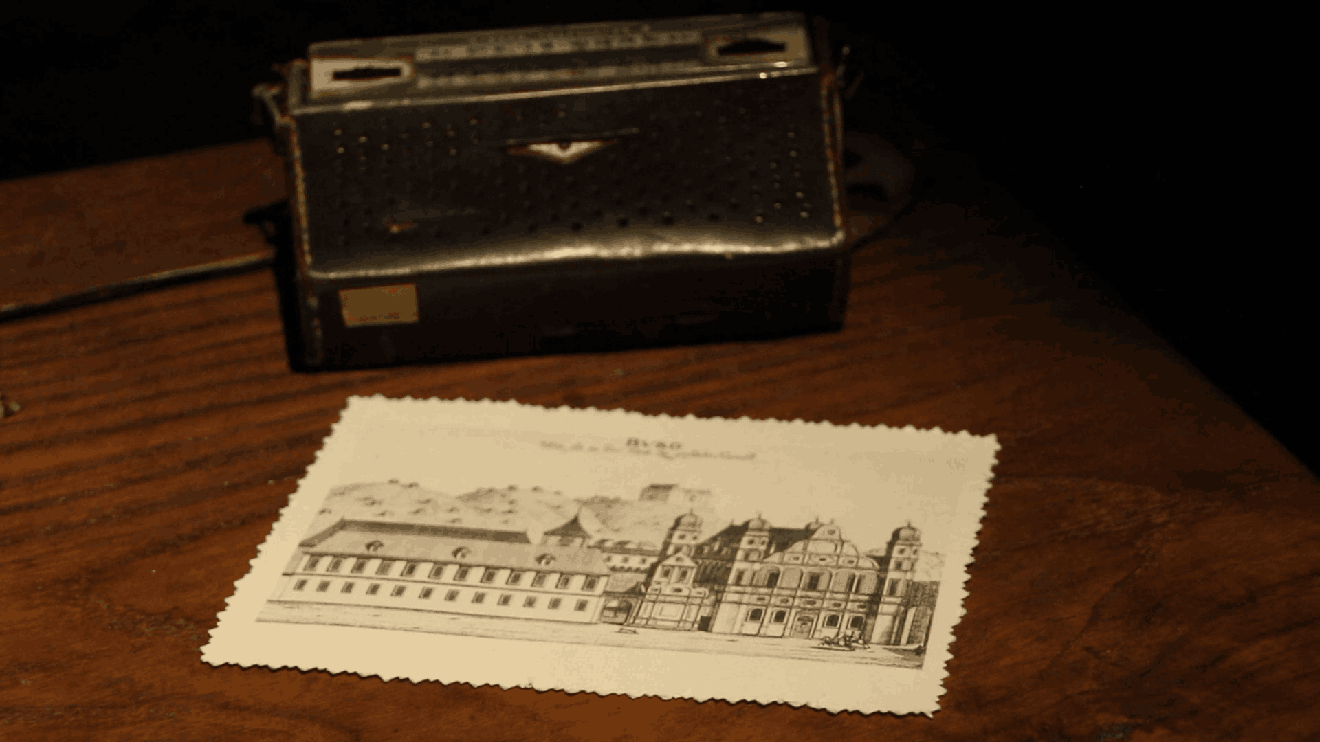 risba na mizi v sklopu sobe pobega