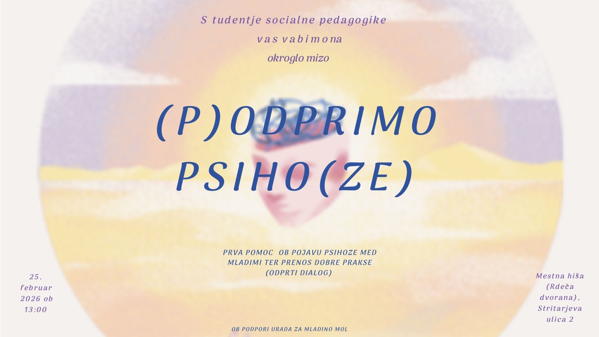 Naslovnica dogodka Podprimo psihoze
