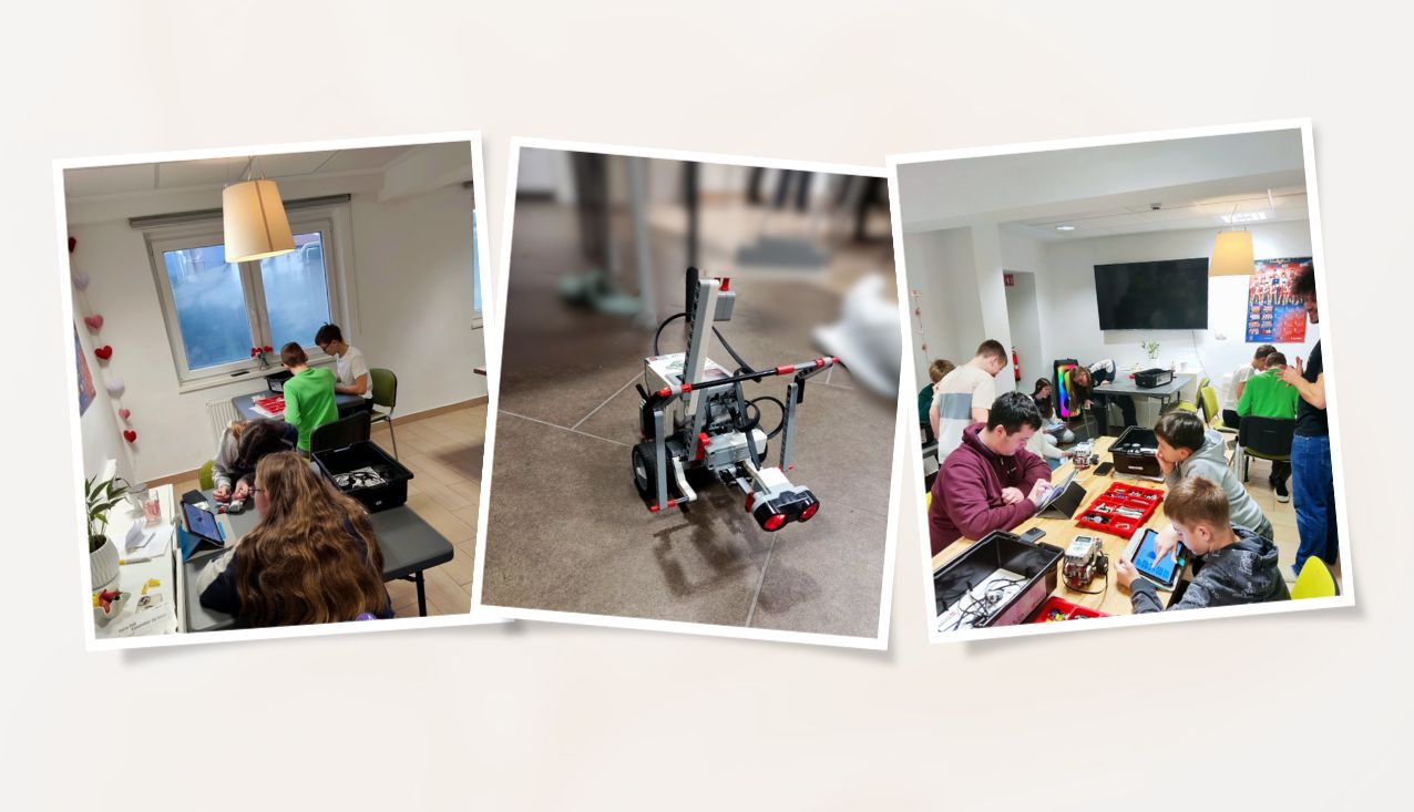 Mladi Šentjur spoznavali lego robotiko