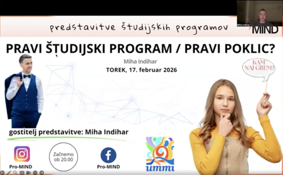 Kako izbrati pravi študijski program? 