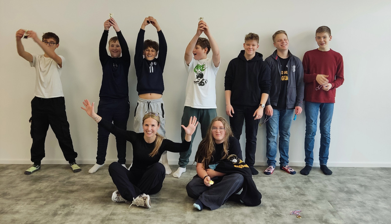 Mladi Šentjur uživali med zimskimi počitnicami