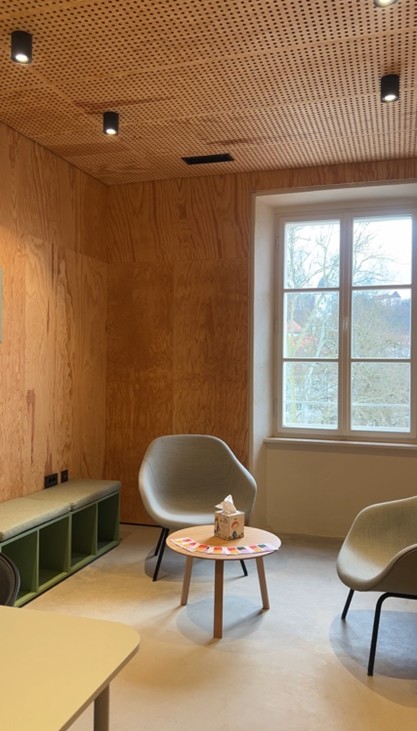 notranjost mladinskega centra