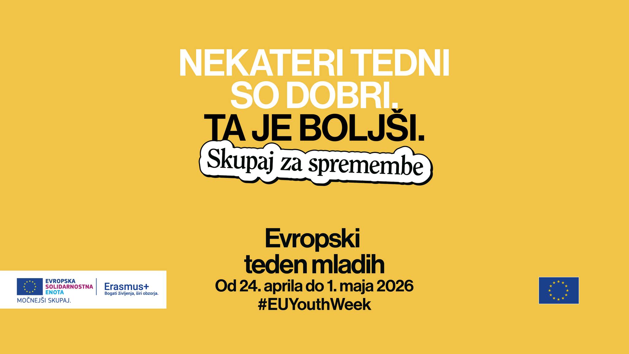 Evropski teden mladih 2026