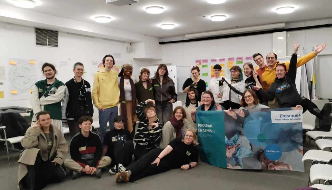 udeleženci mladinske izmenjave