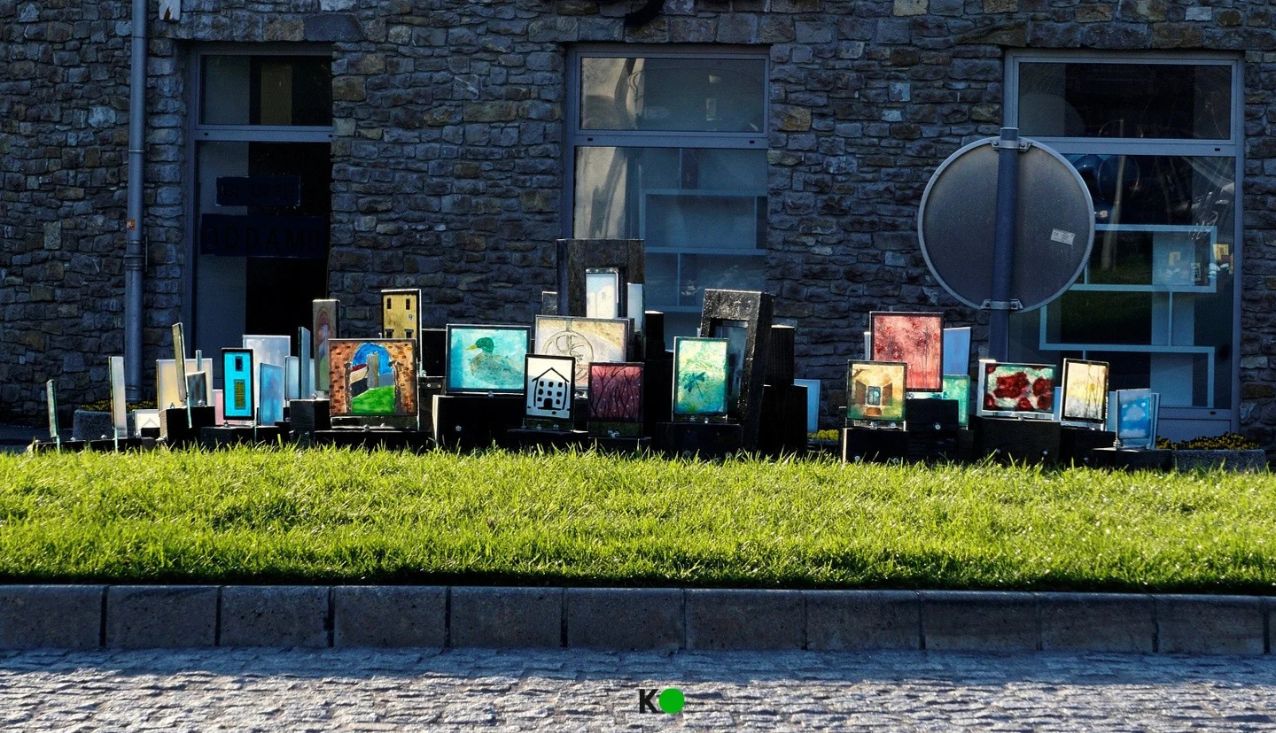 okrašeno krožišče