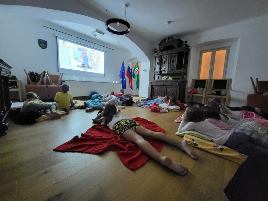 Ogledali smo si risanko za lahko noč