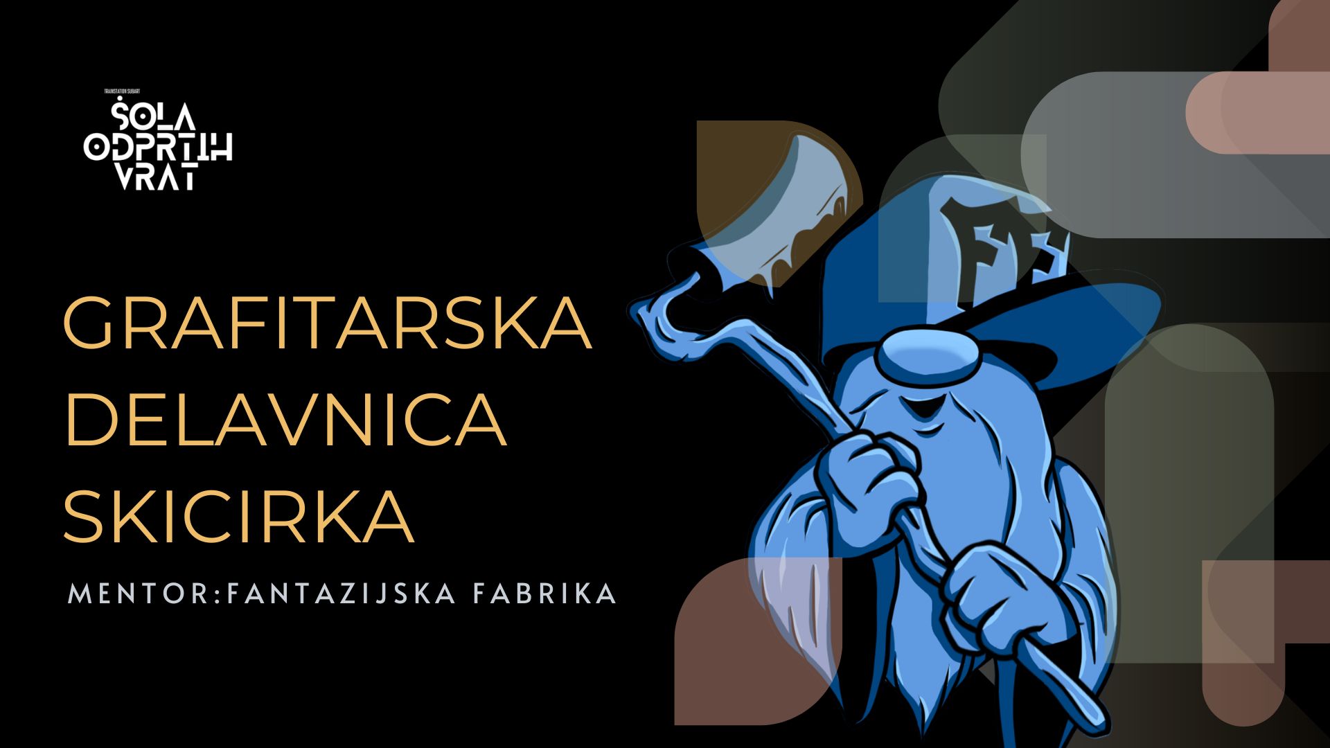 Grafitarska delavnica Trainstation Kranj