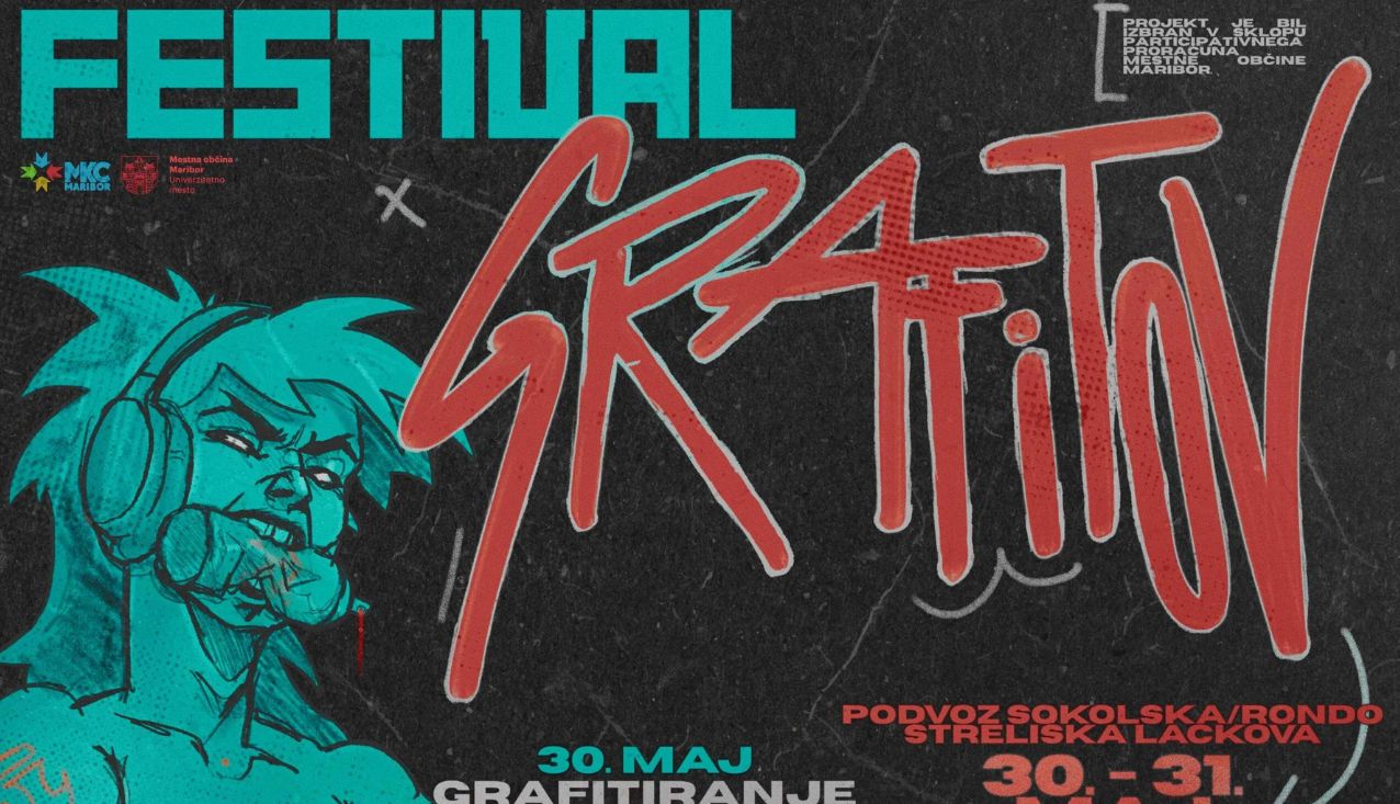 festival grafitov v Mariboru maj