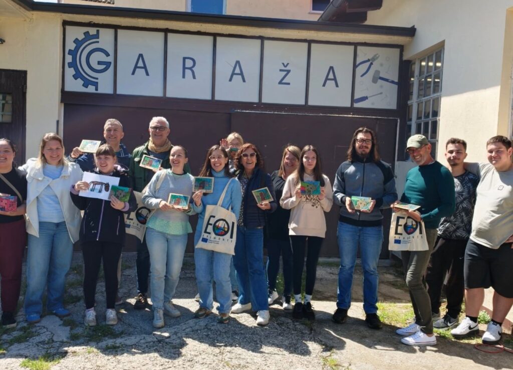 Garažo obiščejo Španci