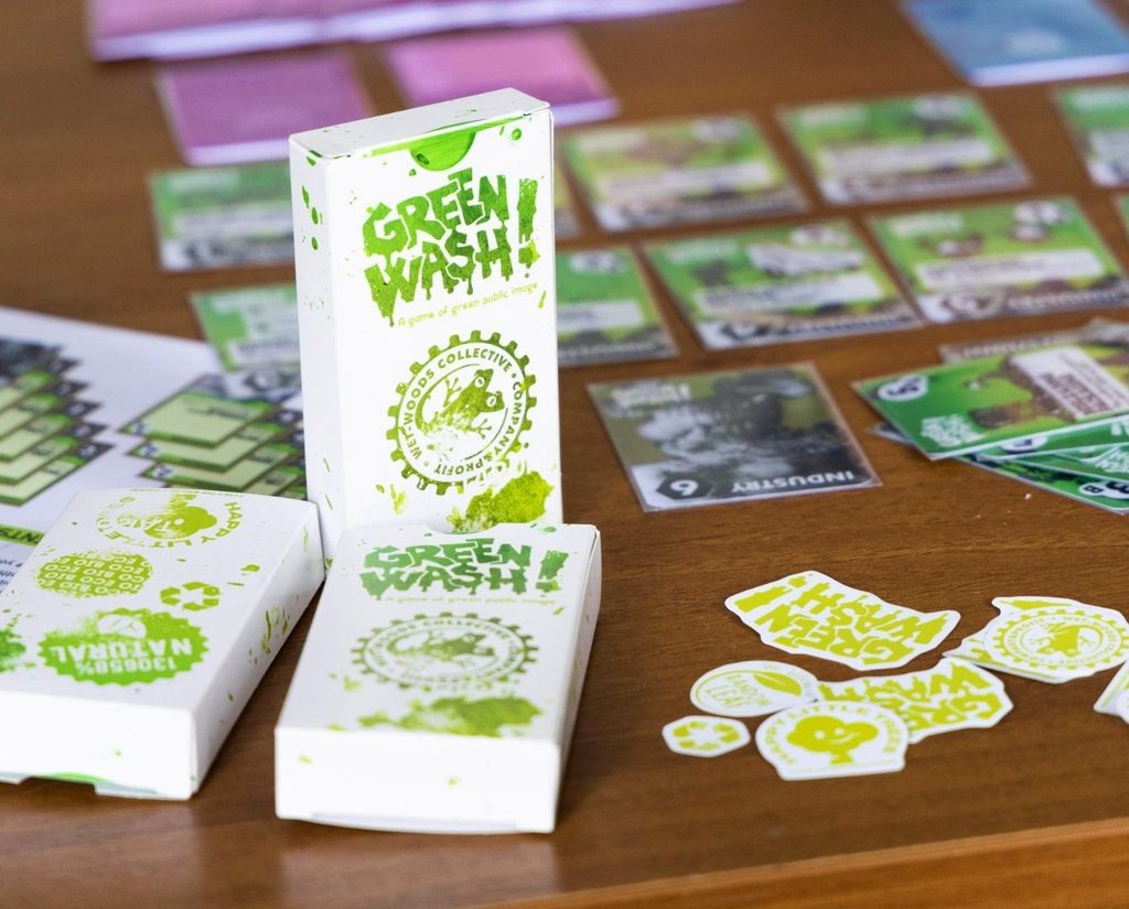 igra s kartami Green Wash