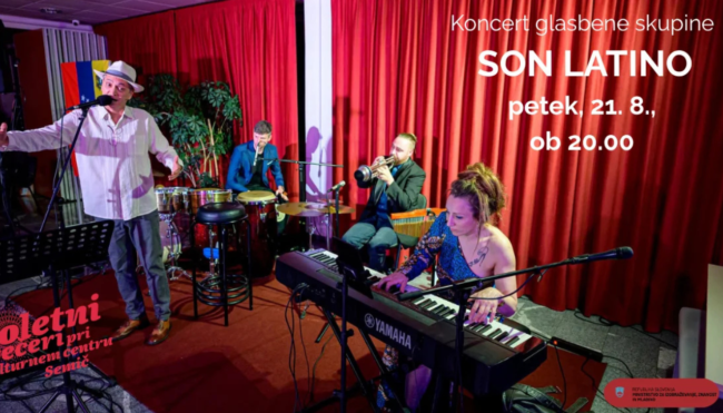 Son latino, koncert za TV in face