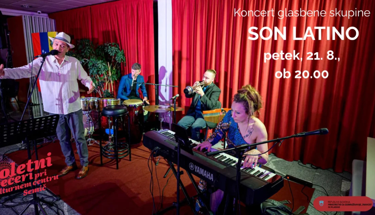 Son latino, koncert za TV in face