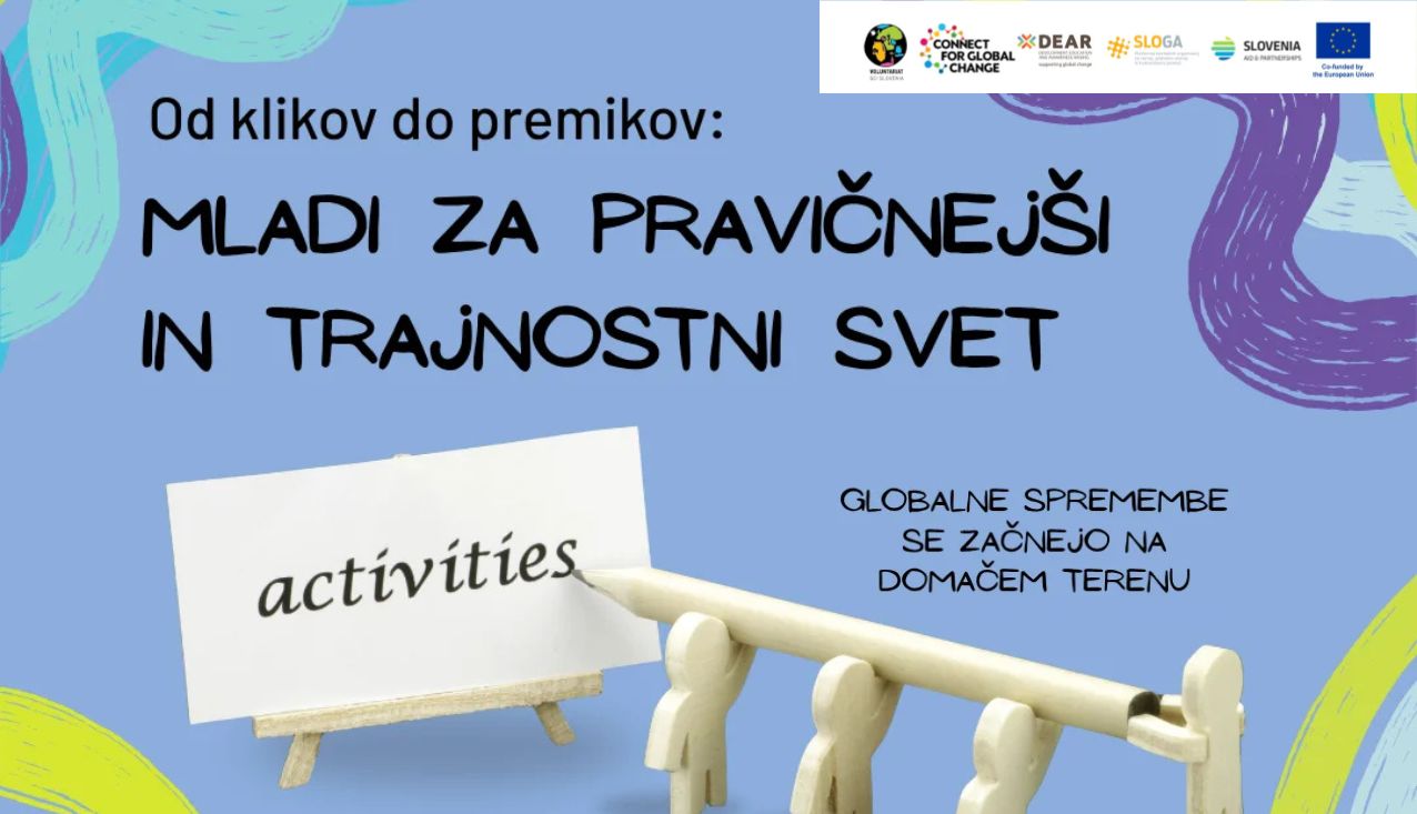 aktivno delovanje v smeri večje družbene in okoljske pravičnosti