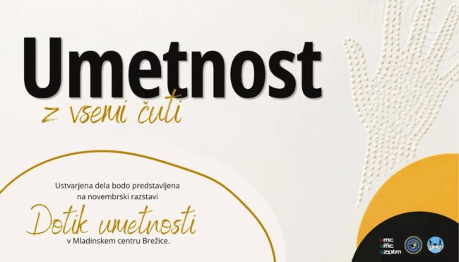 umetnost z vsemi čuti - mladi delavnice