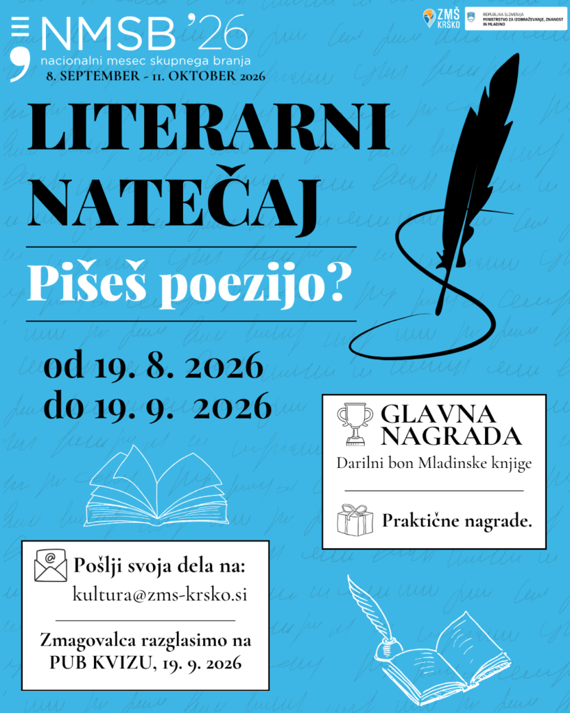 natečaj poezija